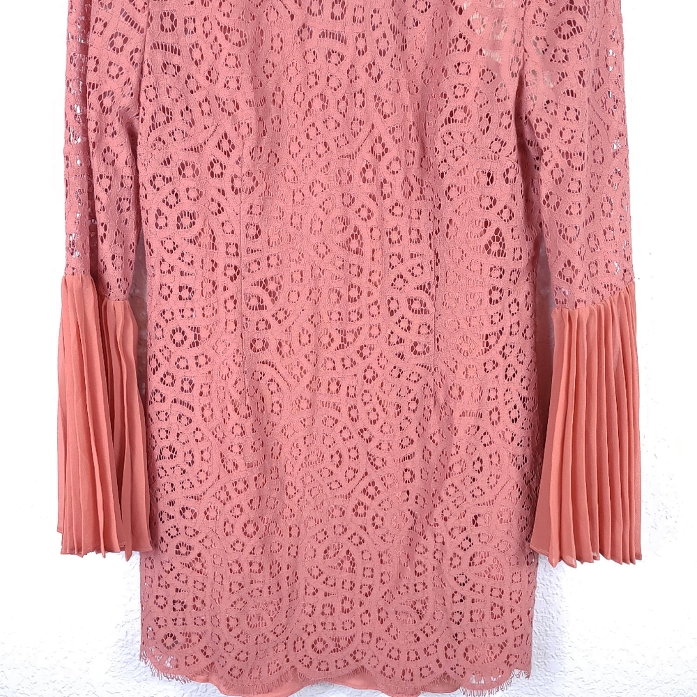 KEEPSAKE The Label Be The One Lace Dress Cinnamon Pink - Picture 6 of 15